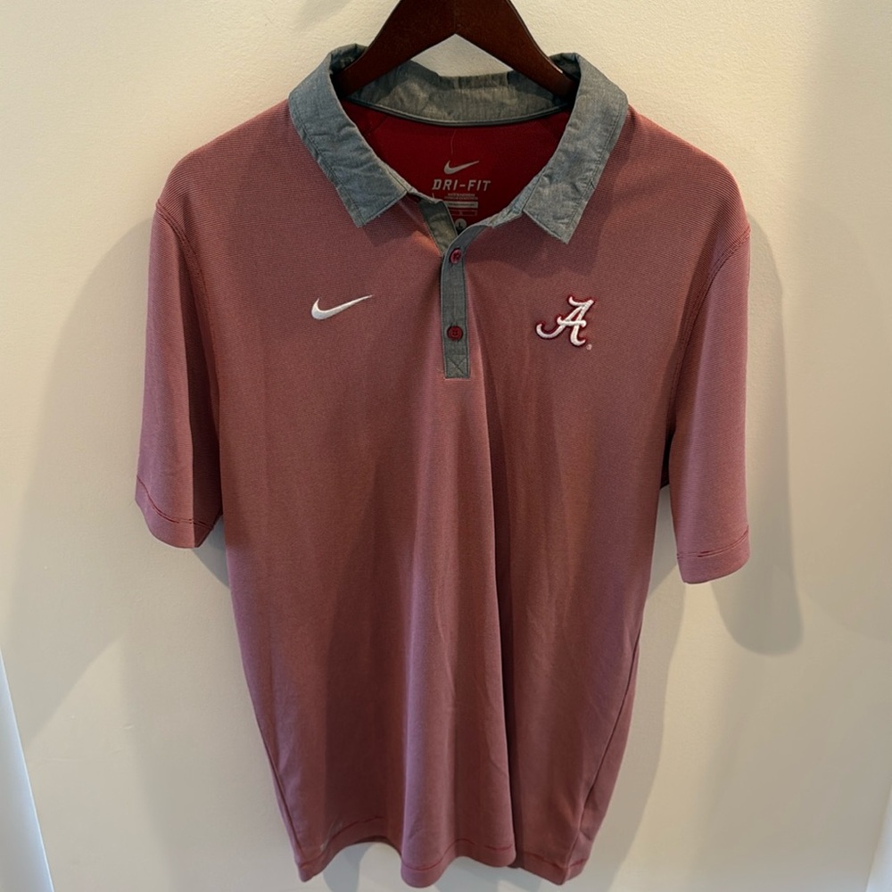 Univ of Alabama Nike Dri-fit polo - Large